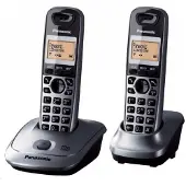 Panasonic KX-TG2512FXT, DECT-telefoon, Luidsprekerfunctie, 50 contacten, Identificatie van de beller, Zwart