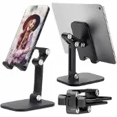 DKM Opvouwbare Telefoon & Tablet Standaard - Stabiel & Verstelbaar
