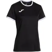Joma Combi Premium T-shirt met korte mouwen, zwart, maat M, voor dames, kleur zwart, maat M