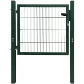 vidaXL 2D Hekpoort (Enkel) Groen 100x80 cm