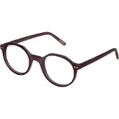 Frank and Lucie Leesbril --Eyecubist-FL27805-Warm Aubergine-+1.00