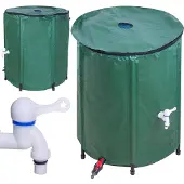 Pricenet Regenwateropslag met kraan, inklapbaar, 500 liter