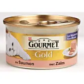 Gourmet gold fijne mousse zalm (24X85 GR)