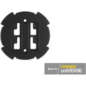 Brodit 4-prong female plate for Otterbox uniVERSE tablet