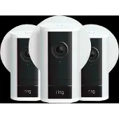Ring Spotlight Camera Pro 2e Generatie Bedraad Wit 3-Pack
