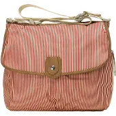 Babymel Luiertas Satchel Red Stripe