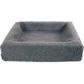Bia bed premium hoes teddy grijs 100x80x15 cm