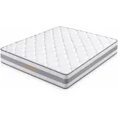 HOMAVO Matras 80x200x25 cm – Pocketveringmatras – 7-Zones – Dubbelzijdig H3/H4 – Oeko-Tex – Anti-Allergisch