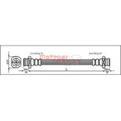 METZGER 4114732 Remslang