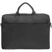 Dstrct Fletcher Street Aktetas - 17 inch laptoptas - Zwart