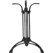 Express - Tafelonderstel - Gietijzer 3 poot 71 cm - Zwart