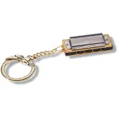 Hohner Little Lady Harmonica with Gold Keyring