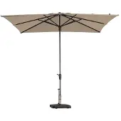 Madison Parasol Syros Luxe 280x280 cm ecru PAC7P016 online kopen