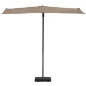 Madison Balkon parasol Sun Wave 300x150 cm ecru PAC3P016 online kopen