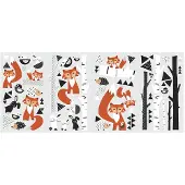 RoomMates muurstickers vossenbos vinyl 60 stuks