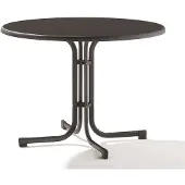 Sieger Mecalit klaptafel ø 100cm (h:73cm)
