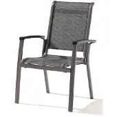 Sieger Calvi Stapelstoel Aluminium/textileen
