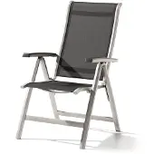 Sieger Calvi klapstoel Aluminium/textileen