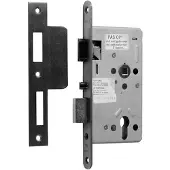 Nemef 699 Paniekdeurslot | zelfvergrendelend | DM60mm | PC72mm | krukgat 8mm | voorplaat RVS 20x235mm afgerond | zamac vernikkelde dag- en nachtschoot | DR 3 - 9069931001