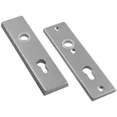 Ami Veiligheidsbeslag 193*50 Buiten en Binnen Profielcilinder 72 F1 Deurdikte 38/42 Mm - 821404
