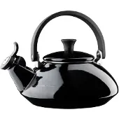 Le Creuset Zen fluitketel 1,5 liter staal zwart