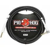 Pig Hog PH10R instrumentkabel haaks 3 m