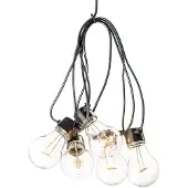 Konstsmide lichtsnoer (5 lampen, met timer)