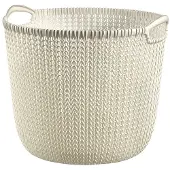 Curver knit mand - 30 liter - oasis white
