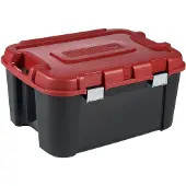 Keter Curver Totem Opbergbox 140l Zwart/rood