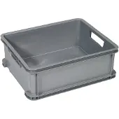 Curver 174214 Opbergbox Unibox Classic M Stapelbaar (b x h x d) 430 x 160 x 350 mm Zilver 1 stuk(s)