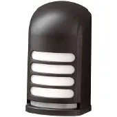 Konstsmide Wandlamp buiten met bewegingssensor Prato, zwart, Kunststof, Modern