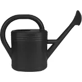 Elho Green Basics Gieter 52 - Gieter voor Buitenkweken En Oogsten - Ø 56.8 x H 36.8 cm - Living black