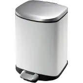 EKO Pedaalemmer Della wit 6 l
