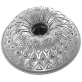 Nordic Ware Stained Glass tulband ø 26 cm aluminium grijs