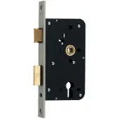 Assa Abloy 2420 Deurslot | DM50mm | PC72mm | krukgat 8mm | voorplaat staal gelakt 24x235mm rechthoekig | DR 1+3/2+4 - 7962001