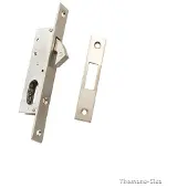 Cisa Schuifdeurslot Haakschoot voor ovaalcilinder 45010 - DM 16 - 158x20mm