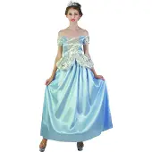 Boland Prinses Maribel verkleedjurk dames blauw maat 36/38