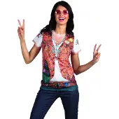 Boland Foto Realistisch Shirt Hippie