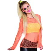 Boland Netshirt Neon oranje 80's (neon oranje)