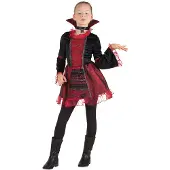 Boland verkleedpak Vampire Empress meisjes polyester zwart | Maat One-size