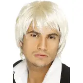 Smiffys Boy band pruik blond