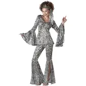 Metamorph Luxe disco kostuum voor dames