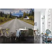 Komar Fotobehang Atlin Road" 368x254 cm (breedte x hoogte), inclusief pasta (set)