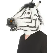 Espa Masker Zebra latex (Wit en Zwart)