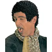 Finidi Ruigzwarte afro pruik Philip