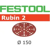 Festool STF D150/48 P80 RU2/50 SCHUURPAPIER RUBIN 2