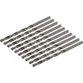 Labor HSS-boren, lang rolgewalst 7,5x156mm* (10 Stuks)