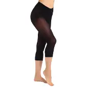 Kunert Velvet 40 Capri Dames Legging - Black - Maat 36-38