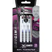 XQ Max dartpijlen Andy Hamilton Original 95% softtip 18 gr zwart