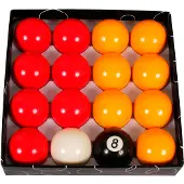 Ventura Pool ballen set Polyester 50.8mm Casino English pool
